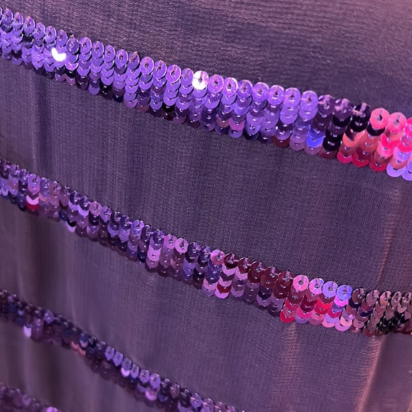 Calvin Klein holiday top size M color eggplant or dark purple - Picture 3 of 6